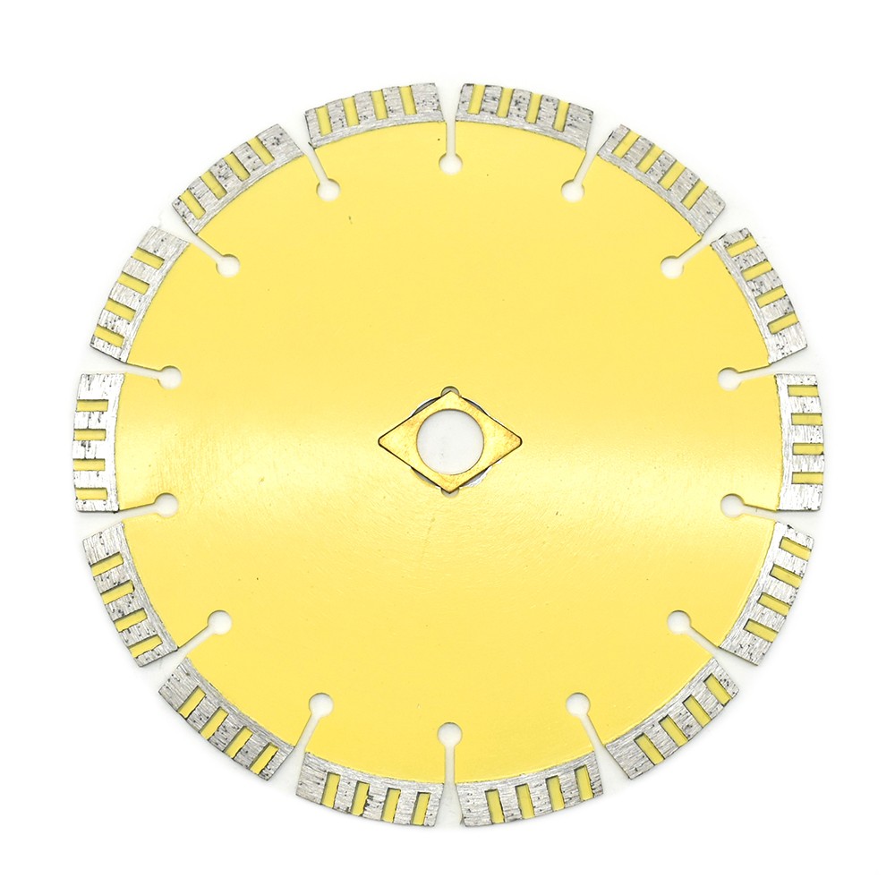 7" High Performance Dry/Wet Cutting General Purpose Turbo Segmented DiamondBlade