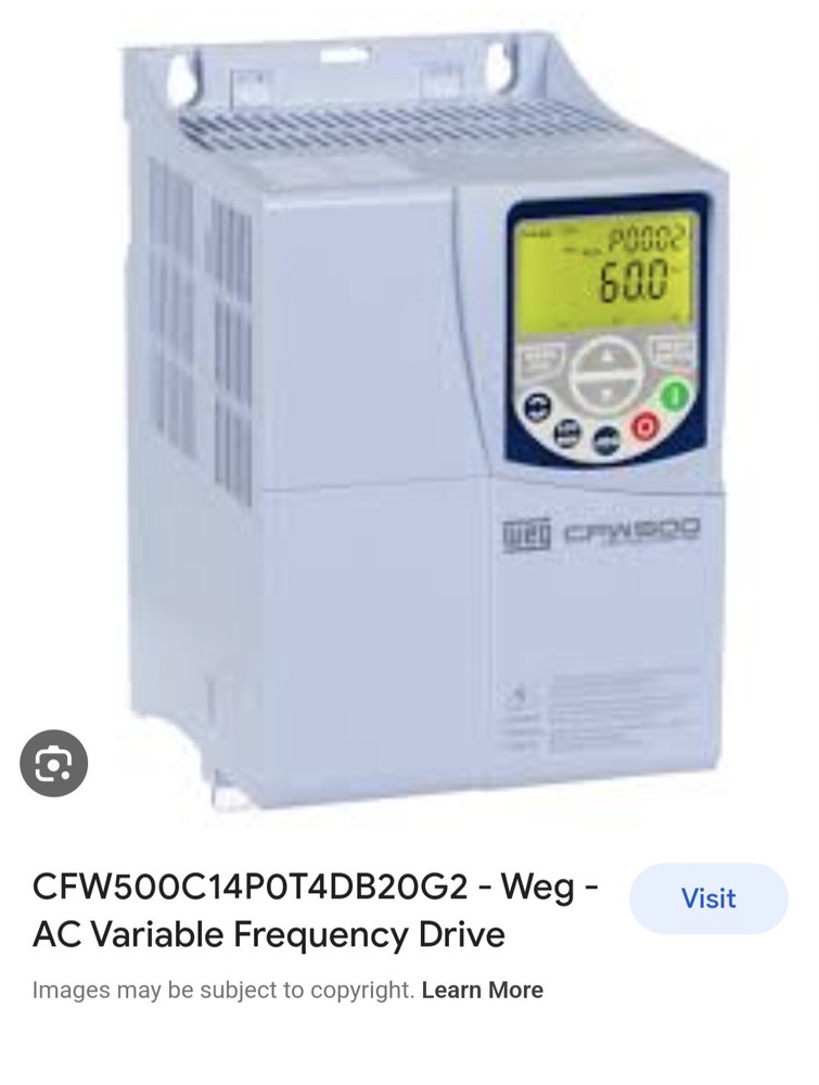 Weg Variable Speed Drive CFW500