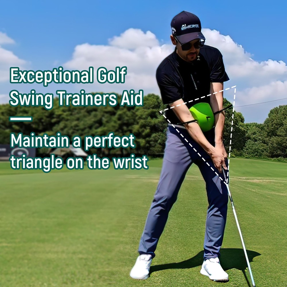 The Connector Golf Training Aid, Swing Trainer for Posture Correction Practice