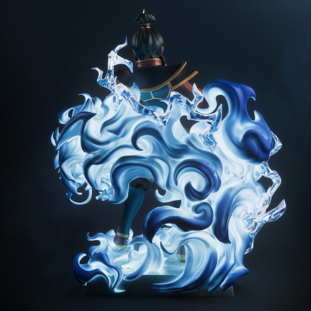 Azula Statue 3D Printed Kit Unpainted/Unassembled