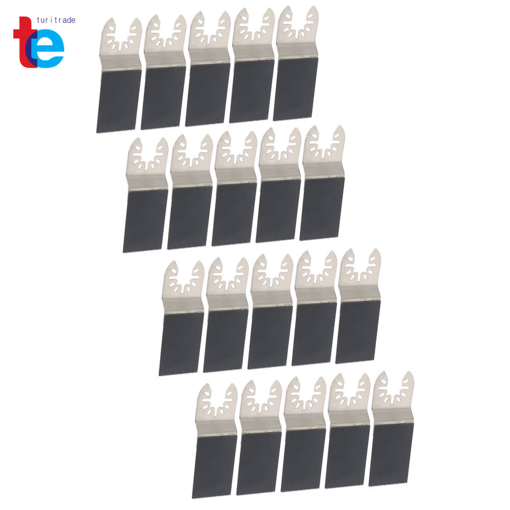 20 Pcs Bi-Metal Oscillating Tool Multitool Quick Release Oscillating Saw Blades