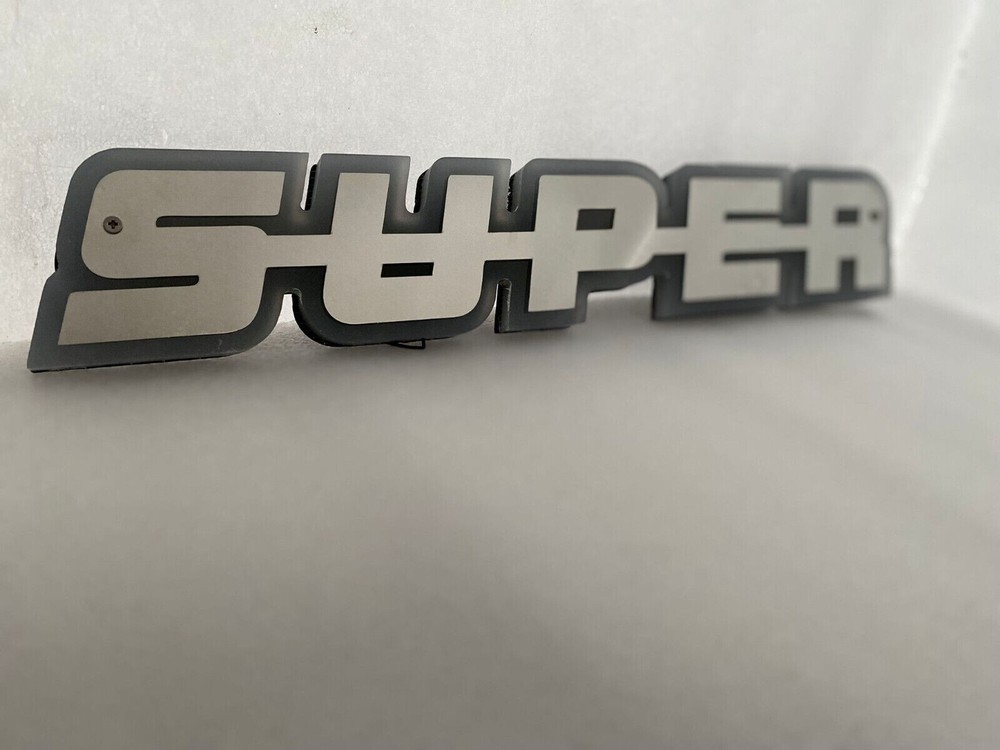 For SCANIA LED Emblem Text ( SUPER ) 24V / WHITE