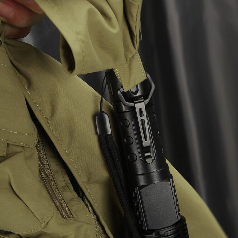 1000000 Lumens Rechargeable Super Bright LED Tactical Flashlight LED Work Light