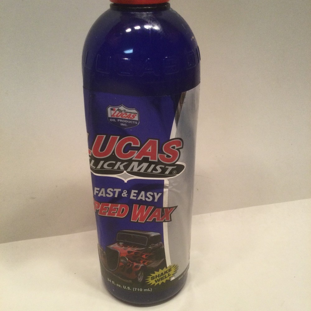 Lucas 10160 Slick Mist Speed Wax - 24 oz. & Microfiber Towel