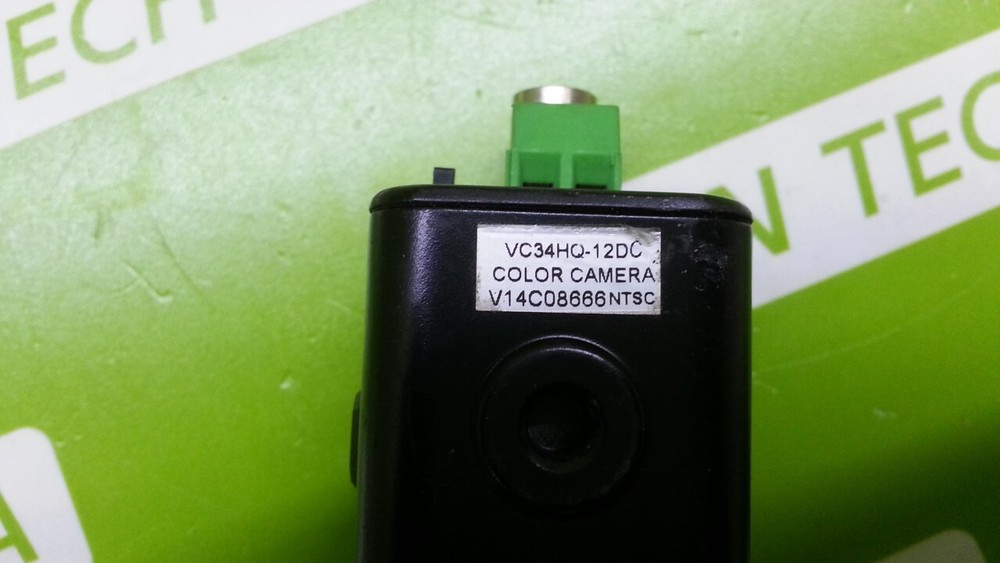 VC34HQ-12DC CCD Industrial Camera Tested