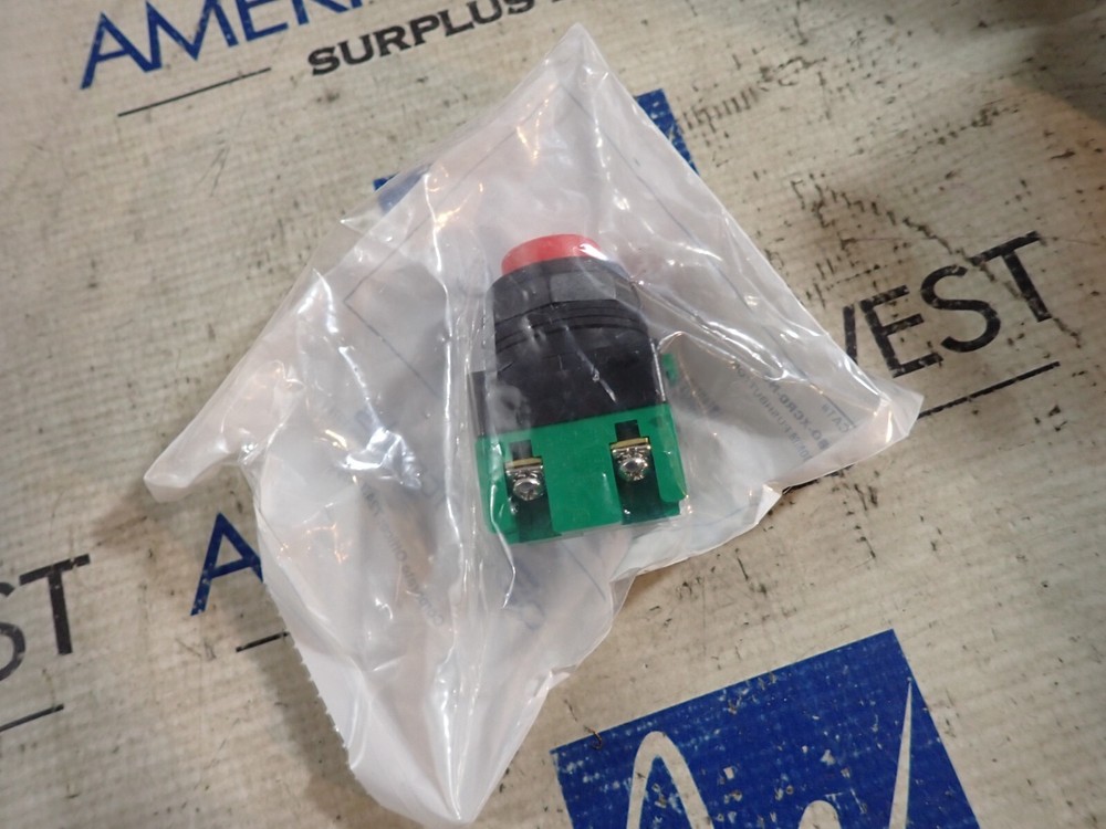 NEW C3Controls PBO-XCRD-NO Red 30MM Pushbutton
