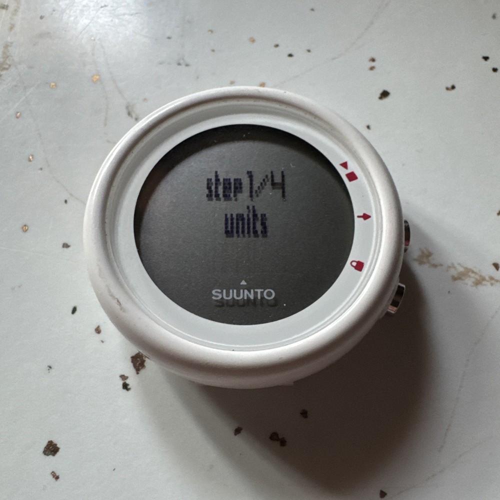 Suunto M2 Training Smart Watch White Needs New Bands