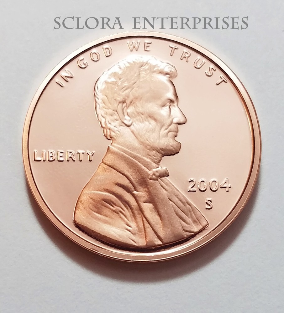 2004 S LINCOLN MEMORIAL *PROOF* CENT / PENNY  **FREE SHIPPING**