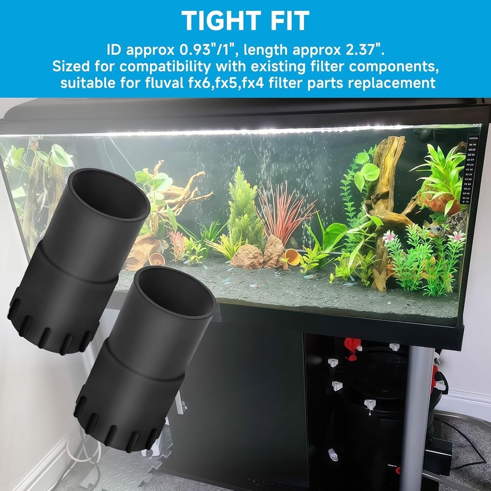 2PCS Rubber Connector High Performance Canister Filter For FX4 FX5 FX6 A214 A218