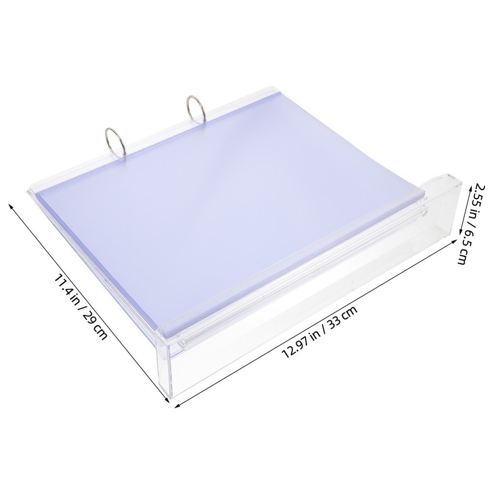 Tabletop Sign Holder Advertising Poster Stand Desktop Display Standing