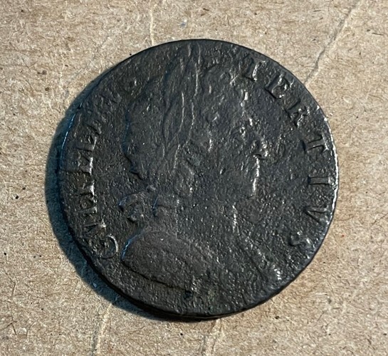 Great Britain - 1696 William Half Penny - Popular