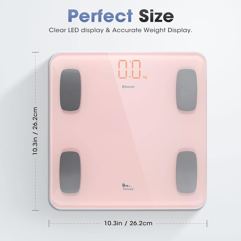 Smart Weight Scale Body Digital Bathroom Scale BMI Bluetooth Body Fat Scale US