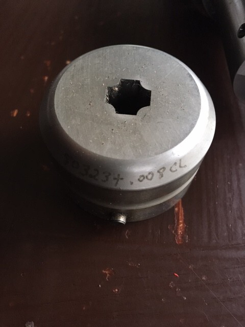 1 1/2 strippit .125 4 corner radius punch assembly