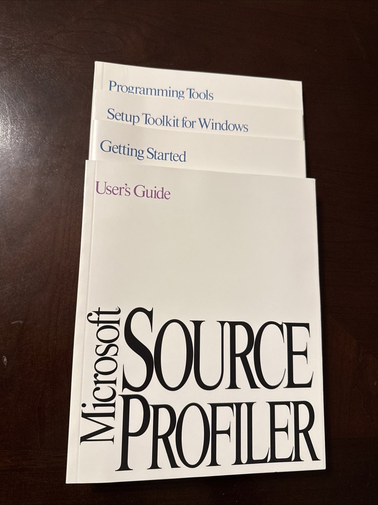 Microsoft Windows SDK Manual Set – Programming Tools, Setup, Profiler, Guide