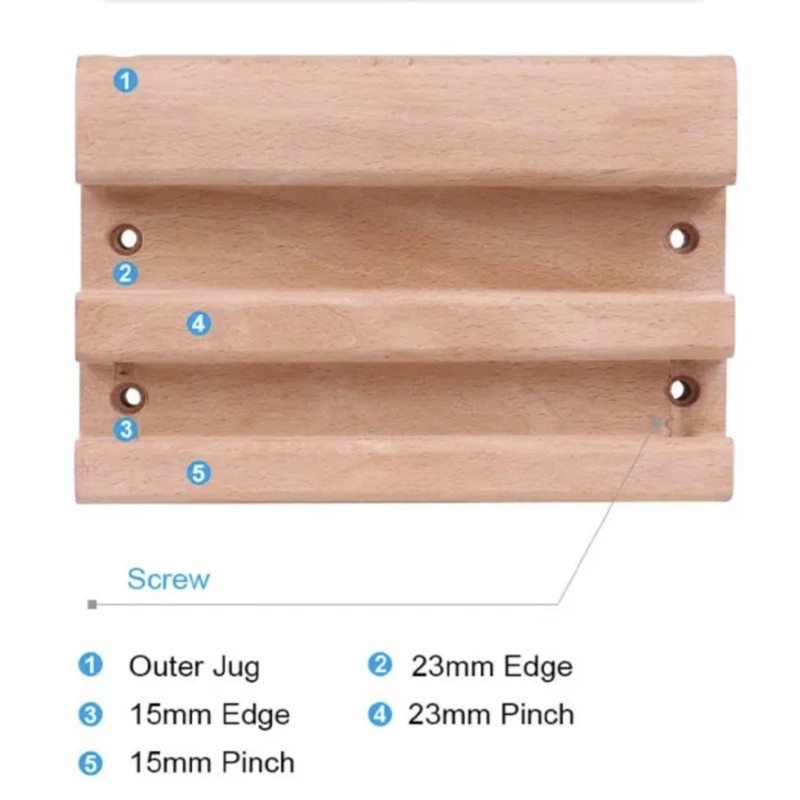 Pocket Small Hangs Board Forearm Exerciser Portable Climbing Training Board