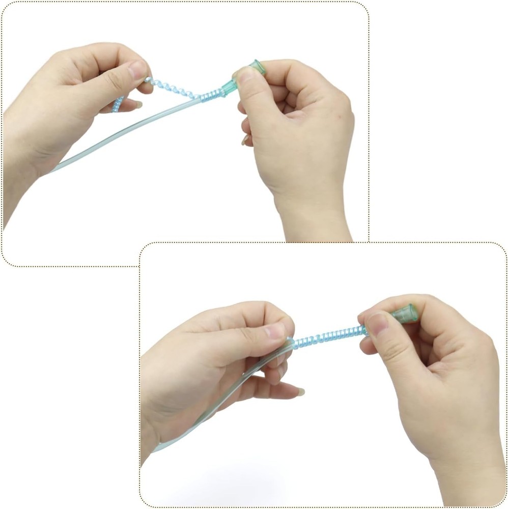 10 Pack Oxygen Tube Support Crimp Straightener Oxygen