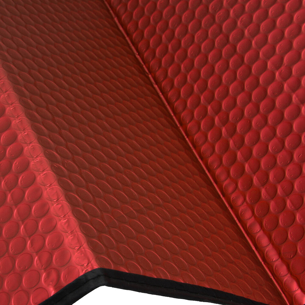 Reflective Red Fold-able Car Sun Shade Auto Windshield Front Window UV Protect