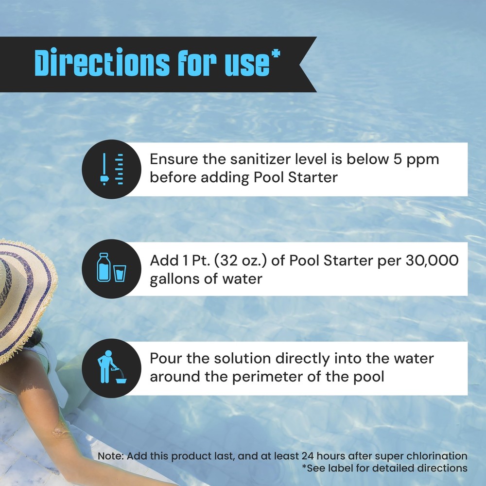 Pool Starter - 32oz