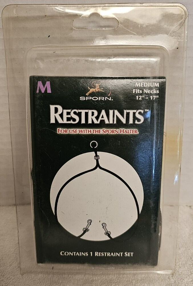 Sporn Restraints Set Replacement For Dog Halter Size S