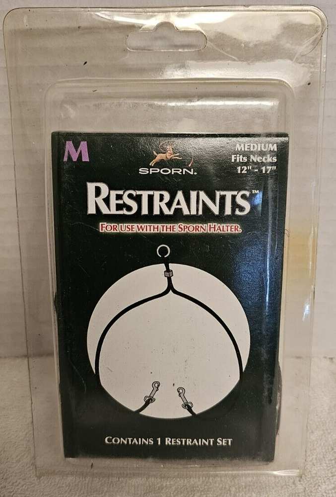 Sporn Restraints Set Replacement For Dog Halter Size S