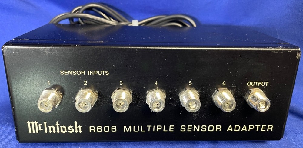 MCINTOSH R606, Vintage Multiple Sensor Adaptor- 6 Inputs to 1 Output.