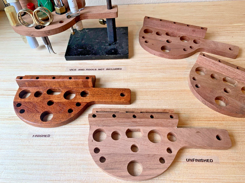 WADE'S FLY-TYING TOOL CADDY (UNFINISHED)