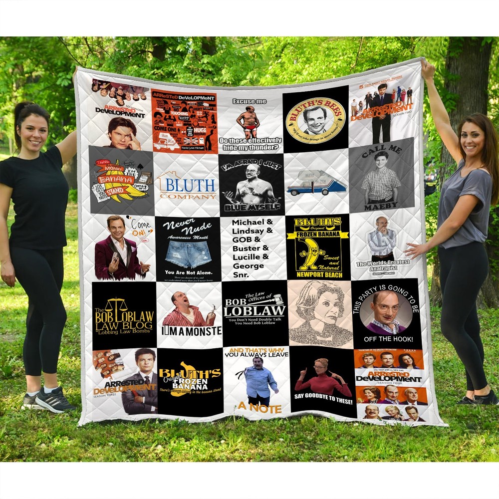 Arrested Development Quilt, Arrested Development TV Series Quilt Blanket