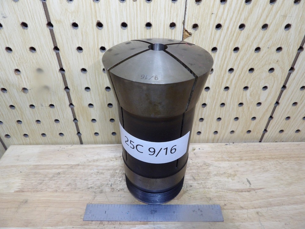Hardinge 25C  Collet 9/16 Round Never in machine