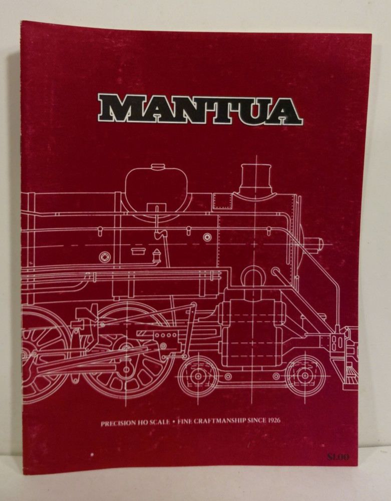 1980 MANTUA Model Train Catalog