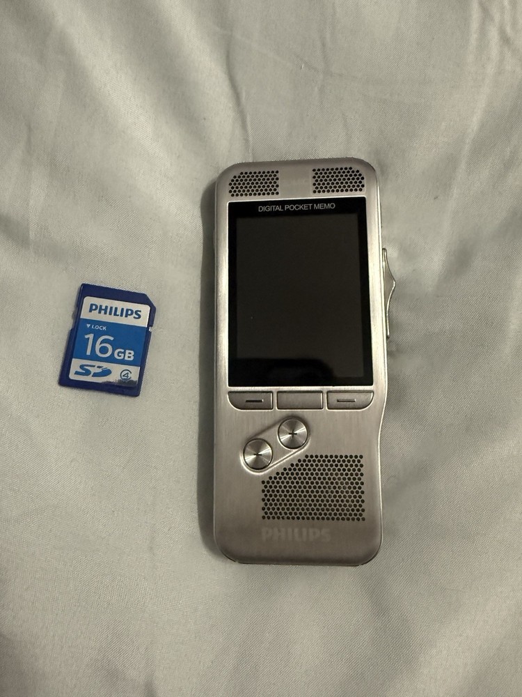 Philips DPM-8000 Digital Pocket Memo - Silver