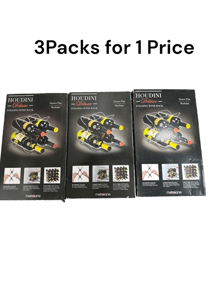 Houdini Deluxe Folding Win Racks 3X