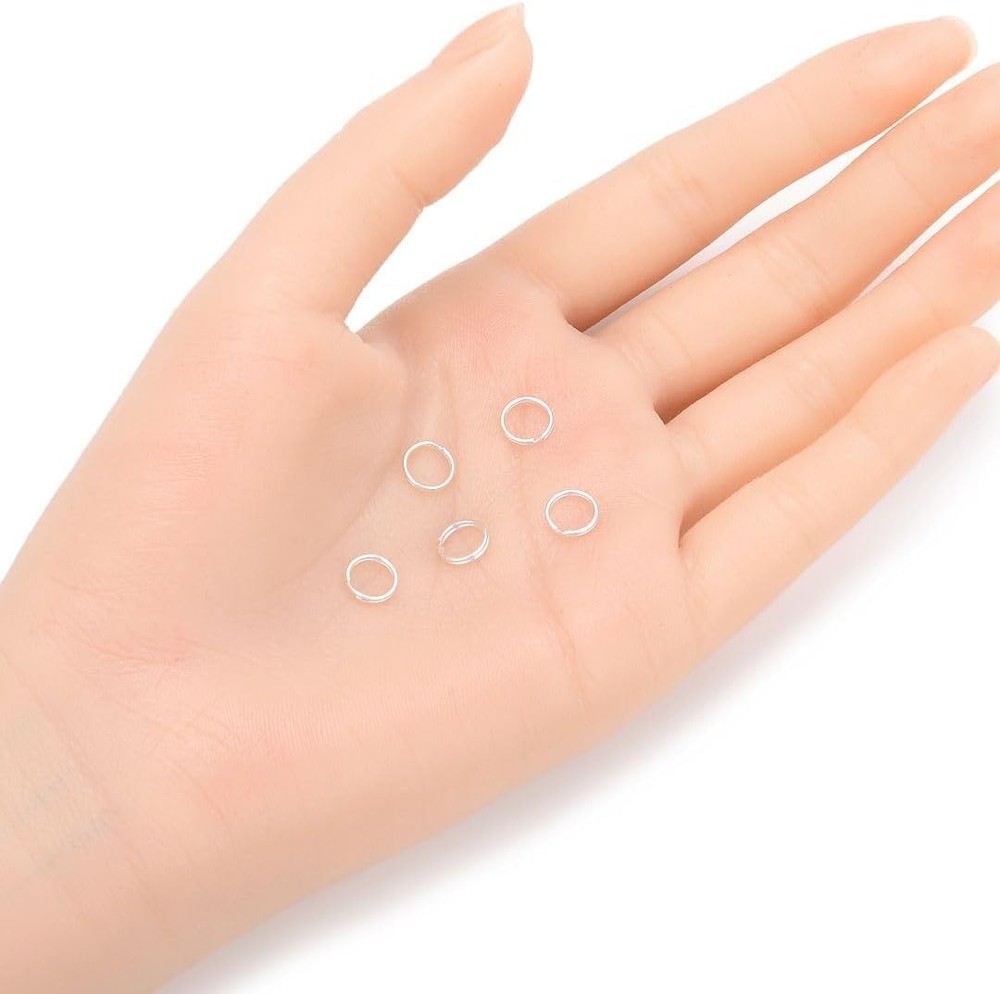 20pcs Adabele Authentic 925 Sterling Silver 7mm - 20pcs, silver