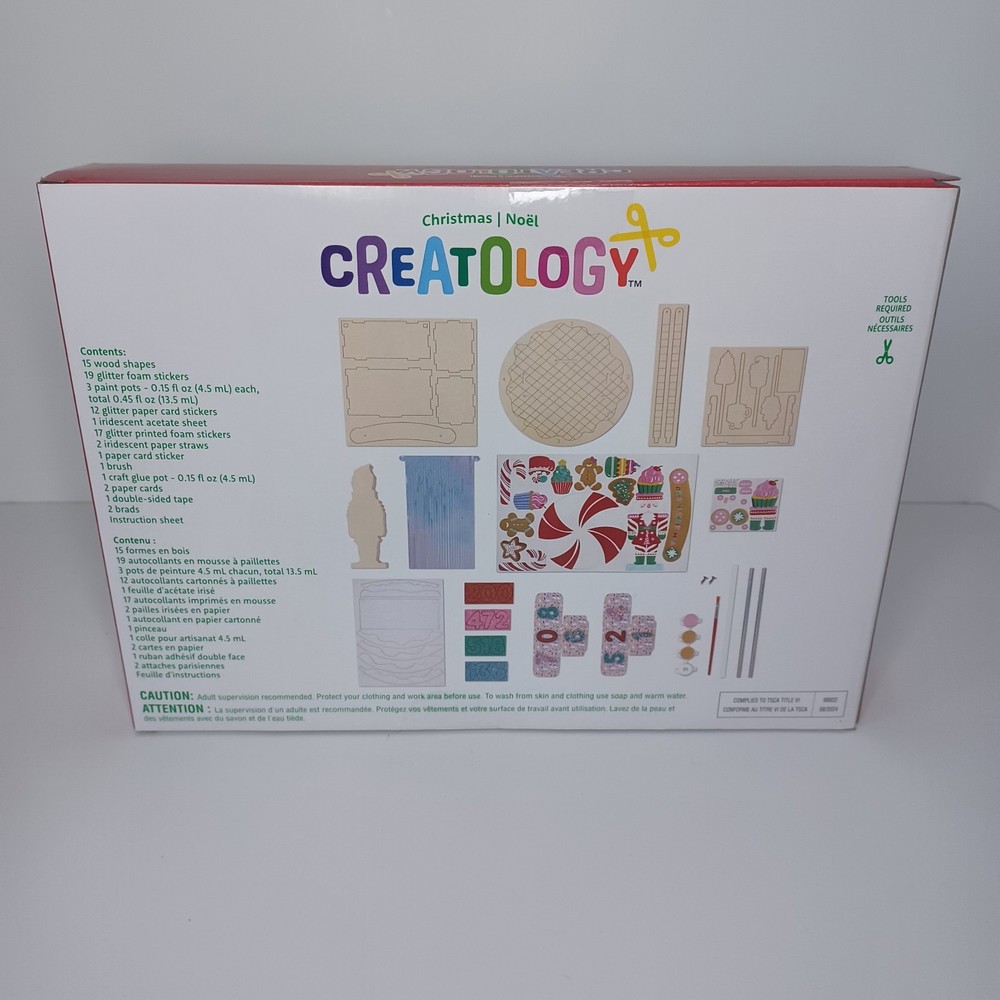 Creatology Nutcracker Countdown Kit Christmas Crafts Kids 6+ NEW