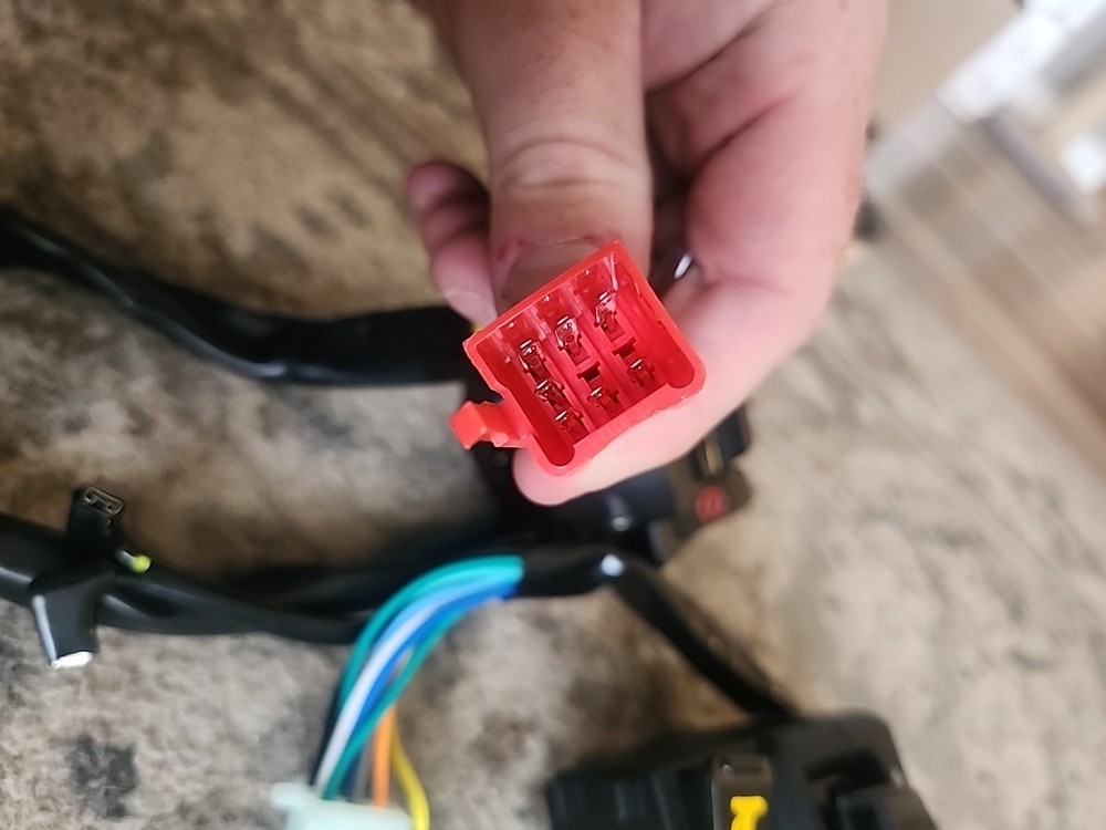 Motorcycle Handlebar Controller Switch, 2X Universal 12V DC 7/8'' Motorcycle