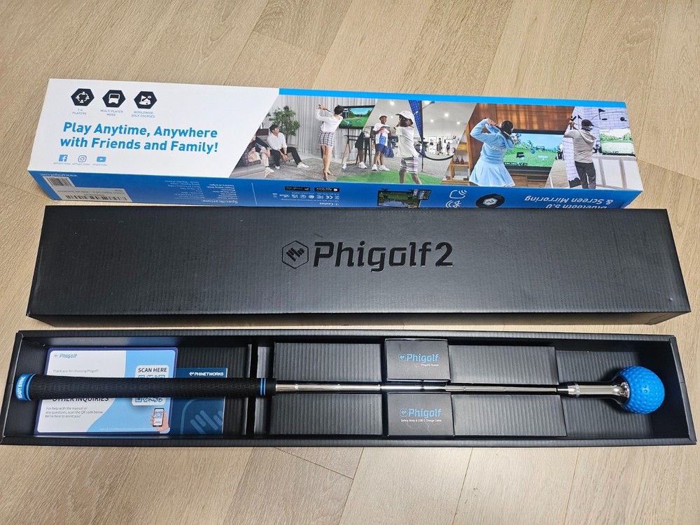 Phigolf2 Flex Home Golf Simulator PHG-200 Korea WGT E6 Connect App
