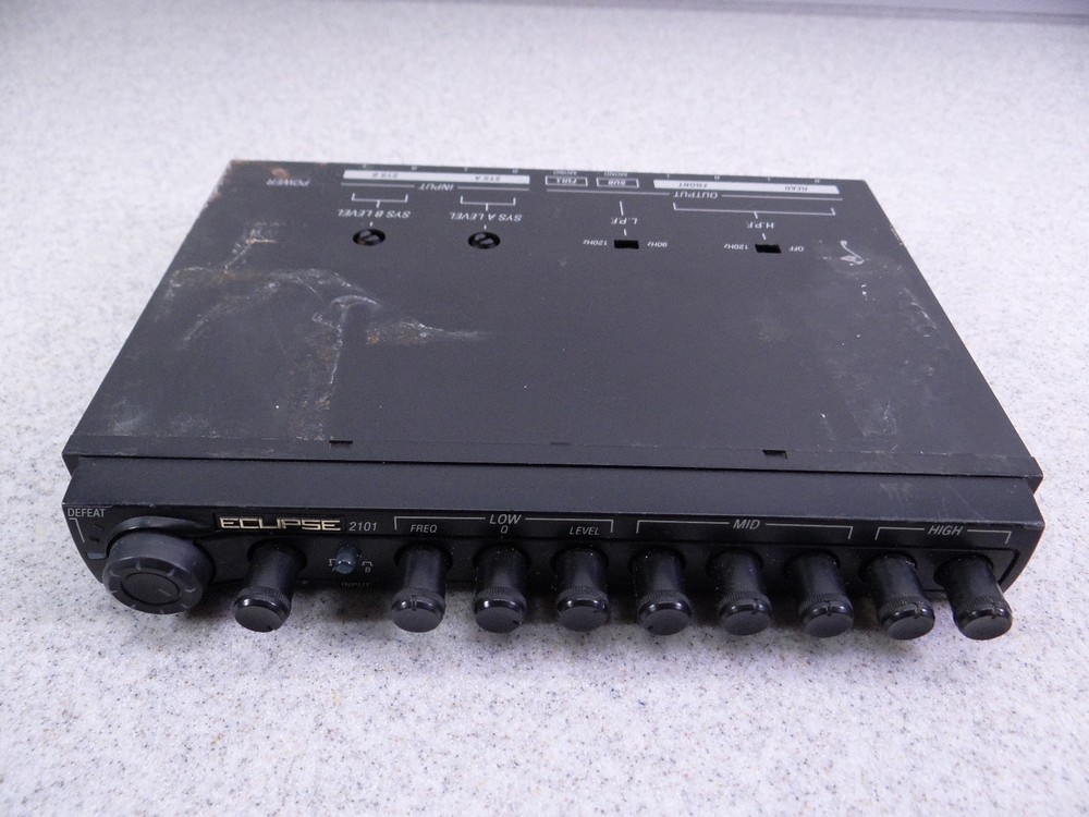 Eclipse Fujitsu Ten 21010 Band EQ Equalizer Vintage
