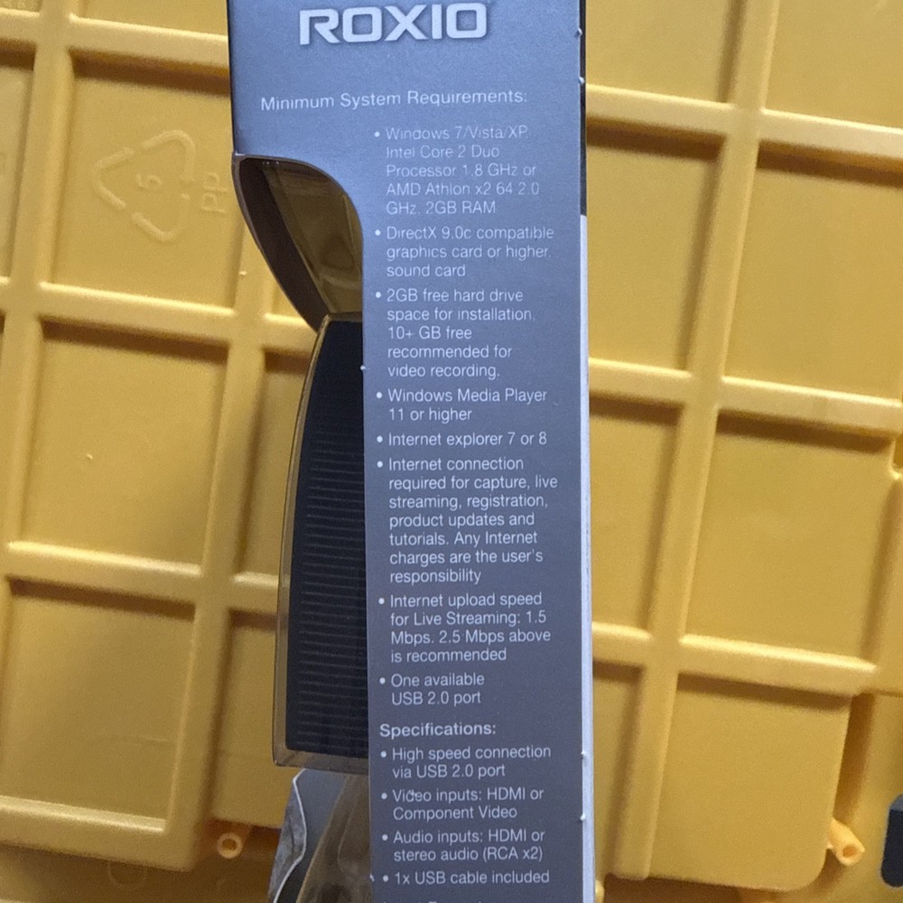 Roxio Game Capture HD Pro