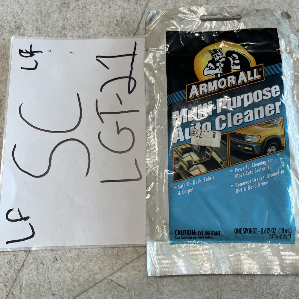 Vintage 1997 Armor All Multi Purpose Cleaner Sponge