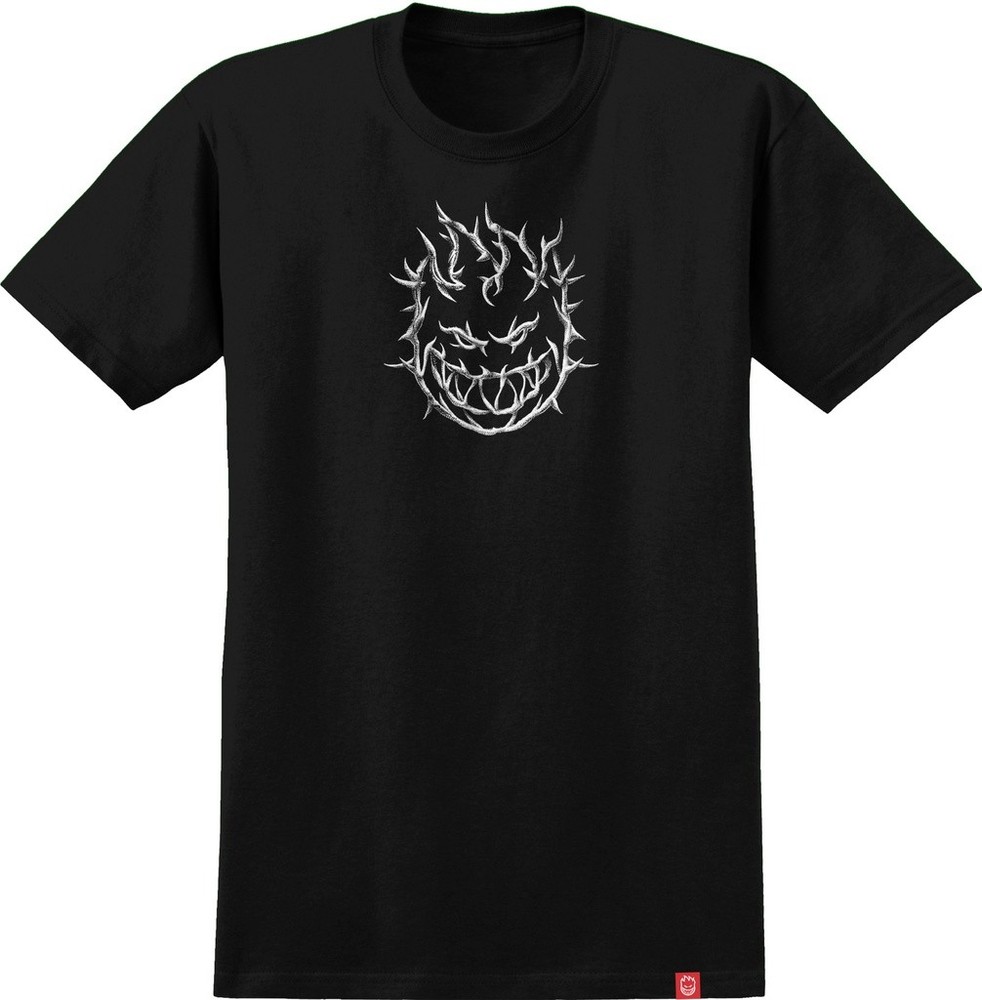 Spitfire Wheels Bighead Thorns Black / White T-Shirt