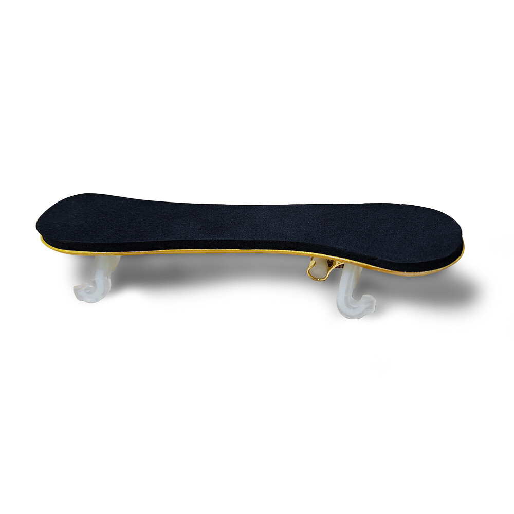 3/4 4/4 Violin Shoulder Rest Maple Tiger Stripe Adjustable Height Smooth