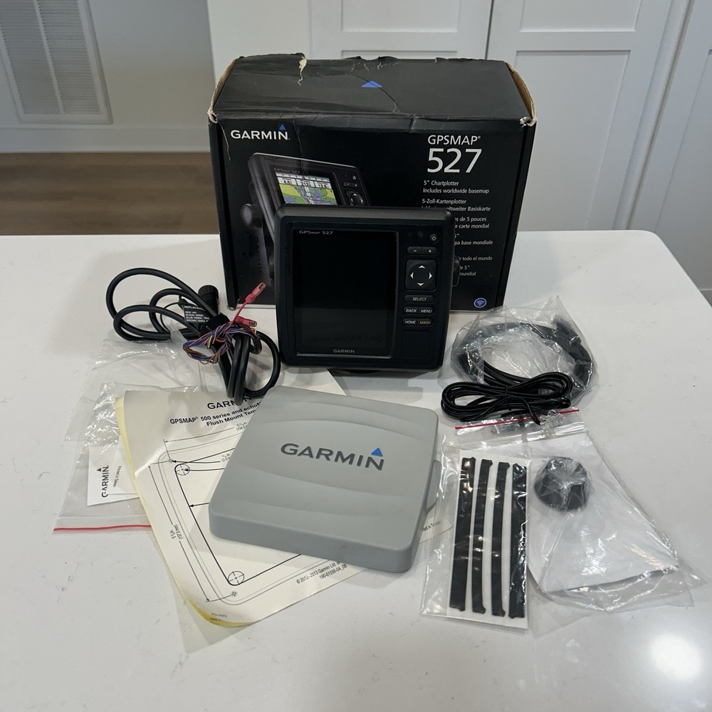 Garmin GPSMAP 527 GPS Chartplotter Fishfinder Display Head Unit Only