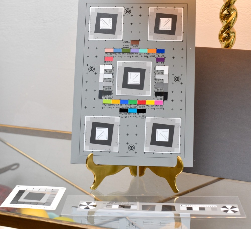 Image Science Associates Device Level Targets Scanner Calibration Chart