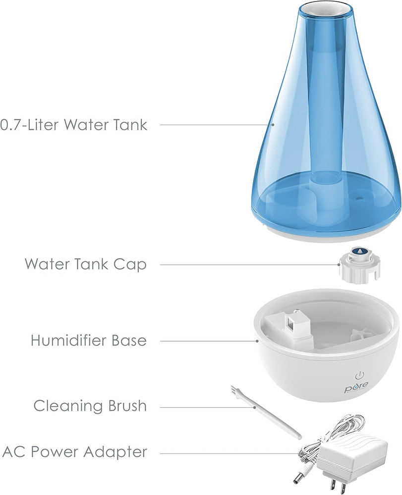 Mistaire™ Studio Humidifier with Ultrasonic Cool Mist