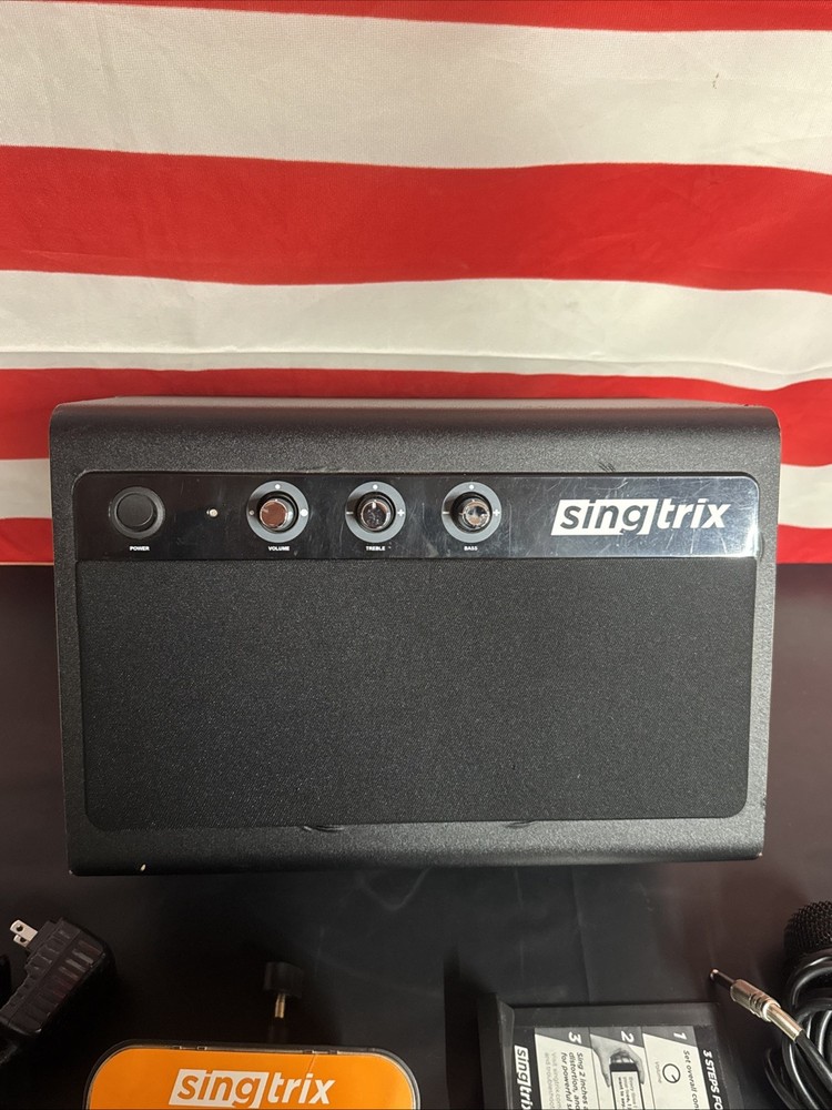 Singtrix Party Bundle Karaoke System,microphone,Sub,Cables.Etc Tested