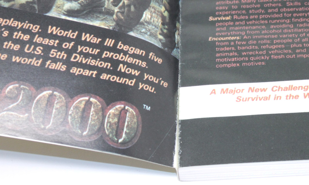 Twilight 2000 Core Rules Book with Series Modules Classic Reprint Series FFE RPG