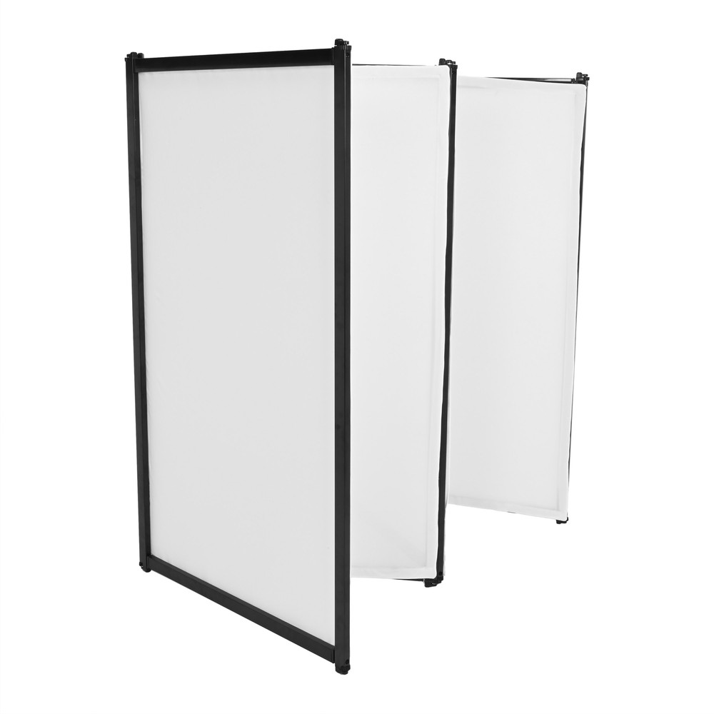 Portable DJ Curtain High-end Professional Performance Background Booth White