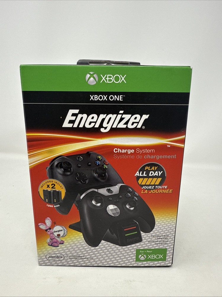 NEW PDP 0018 Energizer 2X Charge System for Xbox One Controller
