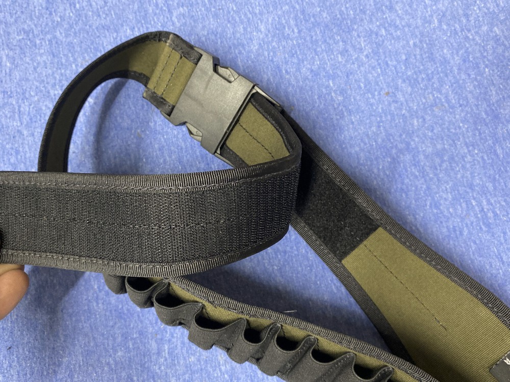 Vintage Jatari Canvas Web Shotgun Shell Ammo Belt Sling