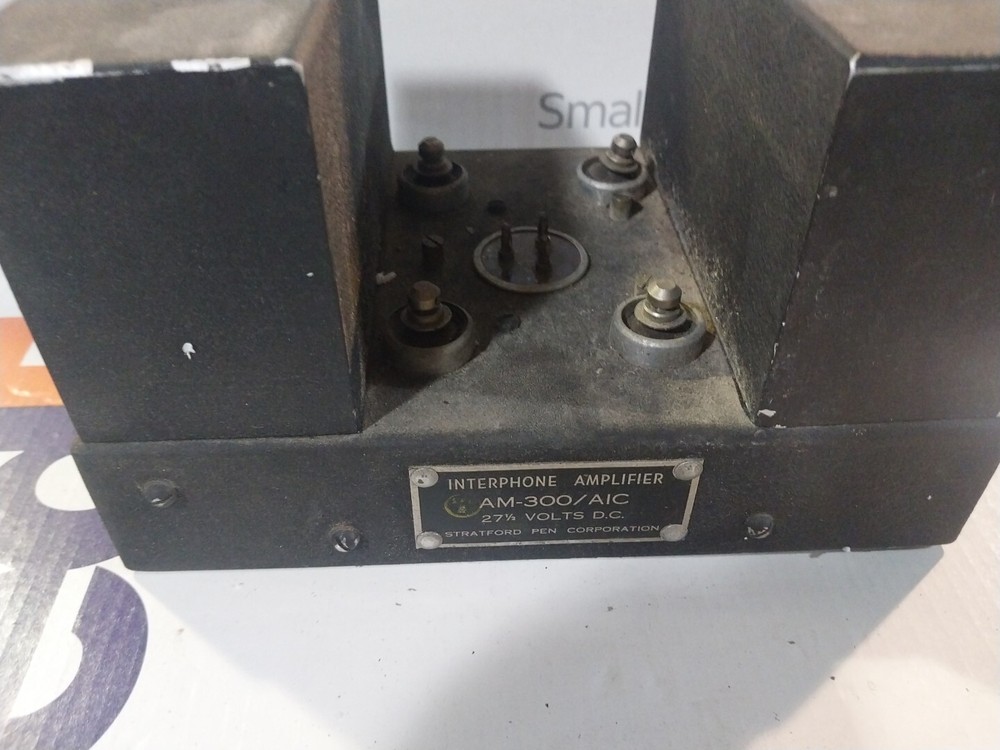WWII Aircraft AM-300/AIC Interphone Audio Amplifier  Input Transform