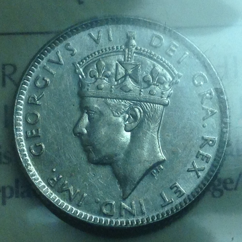 1945C - Ten Cent - ICCS - AU-55 - Newfoundland